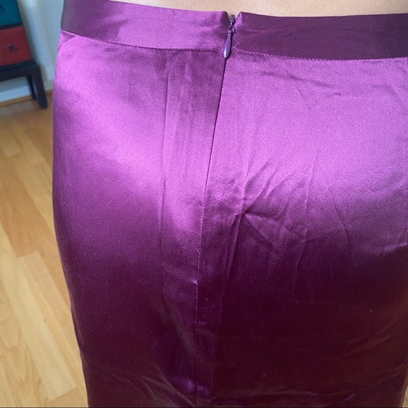 Banana Republic Maroon Skirt - Picture 8 of 9